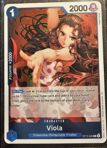 Viola - Adventure on Kami's Island (OP15-EB04) *NM