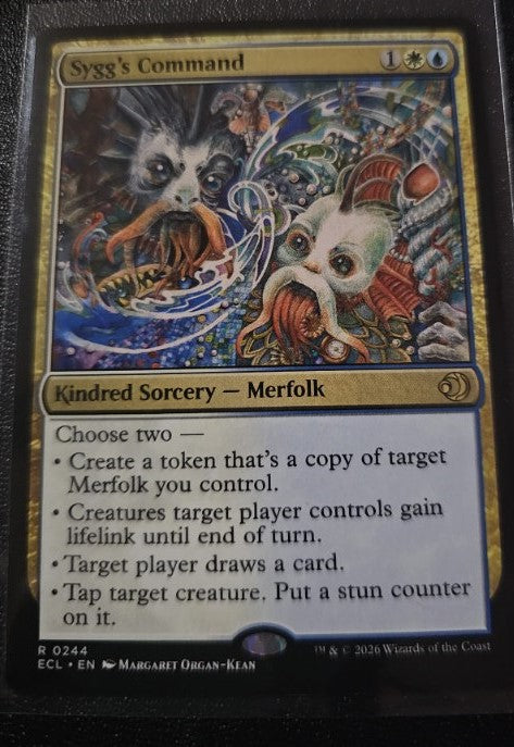 Sygg's Command - Promo Pack: Lorwyn Eclipsed (PPECL) *NM