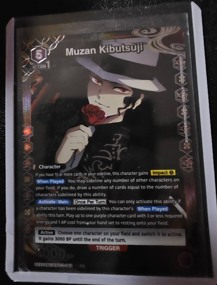 Muzan Kibutsuji (SR*) - UEX05BT: Demon Slayer: Kimetsu no Yaiba Vol.2 (UEX05BT) *NM