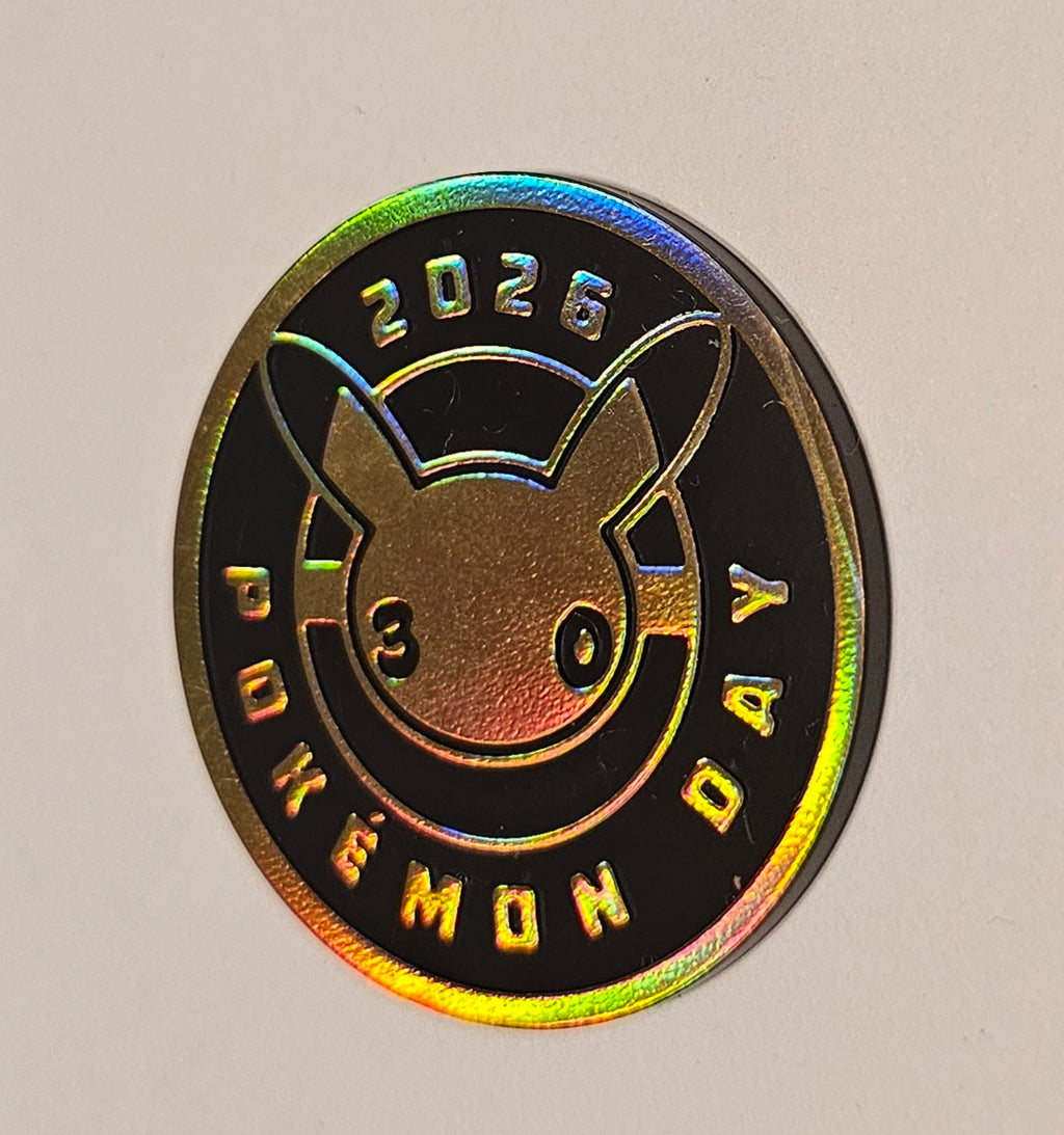 Pikachu Holo Trio + Pokémon Day Coin Bundle *NM