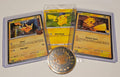 Pikachu Holo Trio + Pokémon Day Coin Bundle *NM