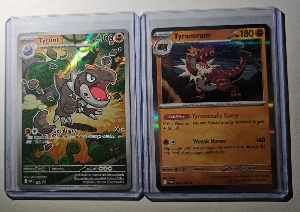 Tyrunt + Tyrantrum Holo Evolution Line Bundle *NM