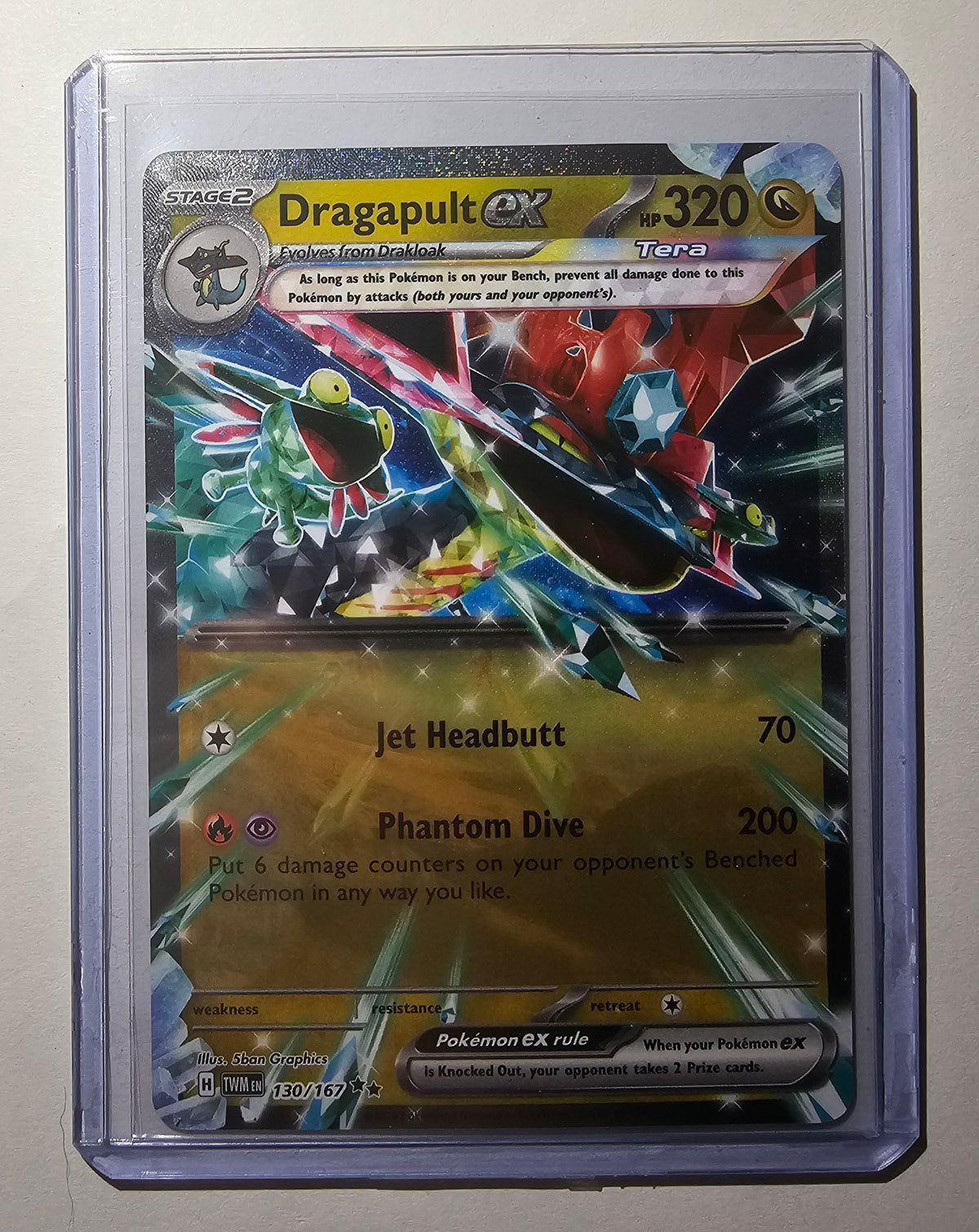 Dragapult ex – Tera Holo (320 HP) *NM