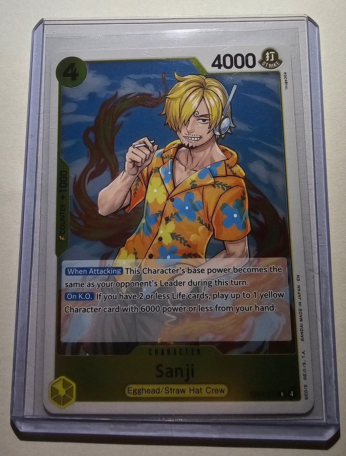 Sanji – Holo Rare (Egghead / Straw Hat Crew)