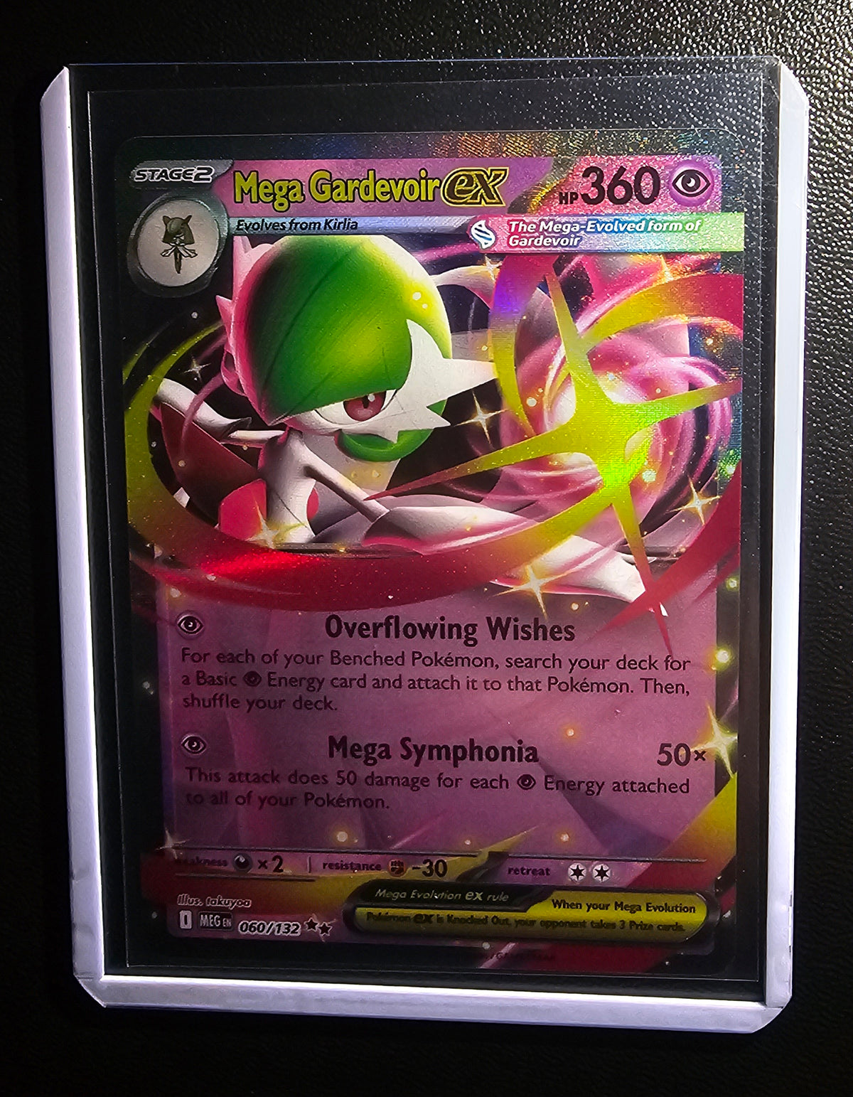 Mega Gardevoir EX – Mega Evolution Series – Full Art Holo – Pokémon TCG – NM
