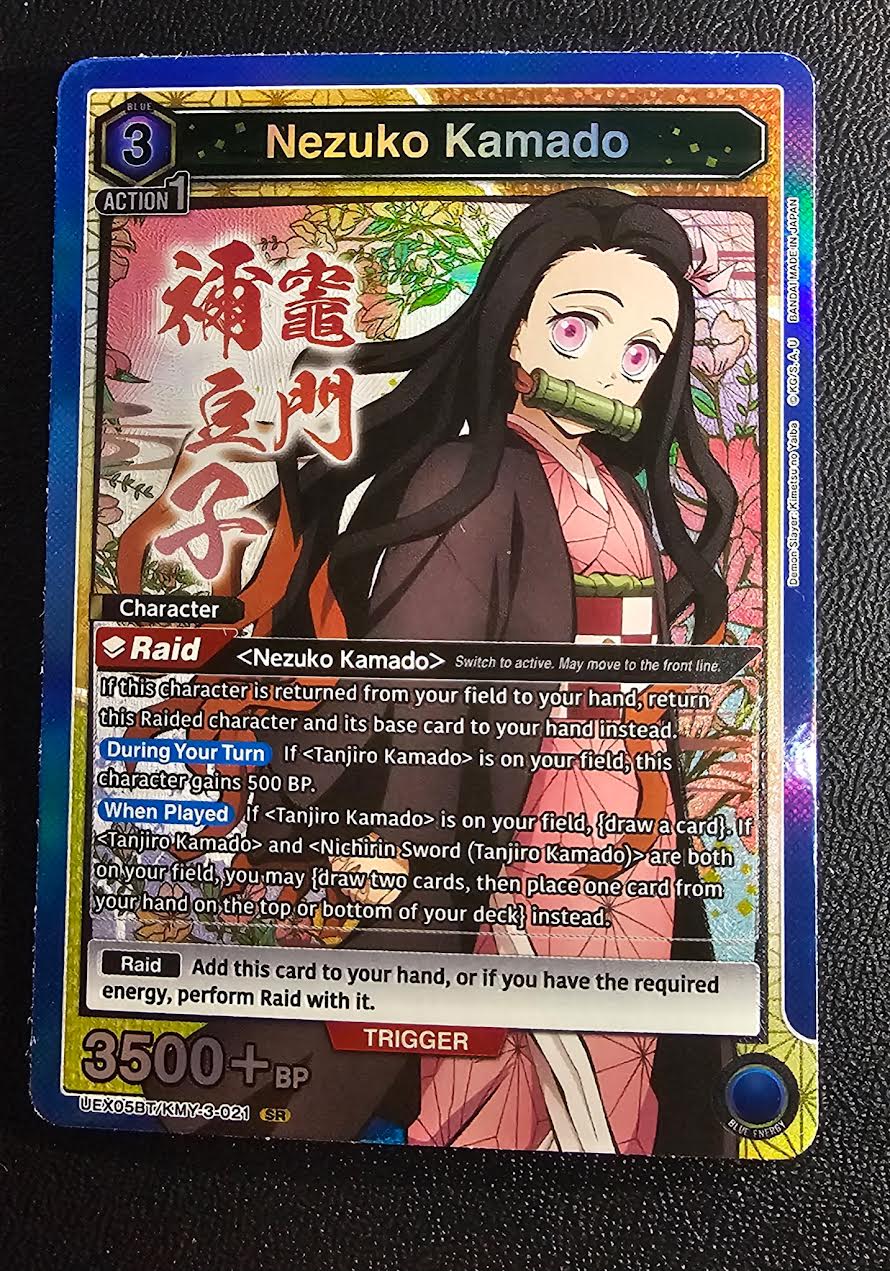 Nezuko Kamado SR – UEX05BTKMY‑8‑021 – Demon Slayer TCG – NM