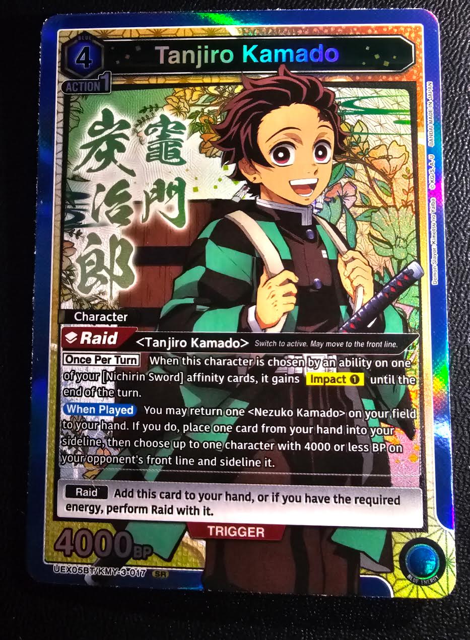 Tanjiro Kamado SR – UEX05BTXMY‑3‑017 – Demon Slayer TCG – NM