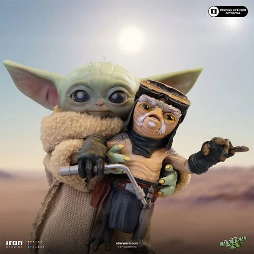 The Mandalorian and Grogu Movie Grogu No Squeezy Limited Edition 1:4 Scale Statue