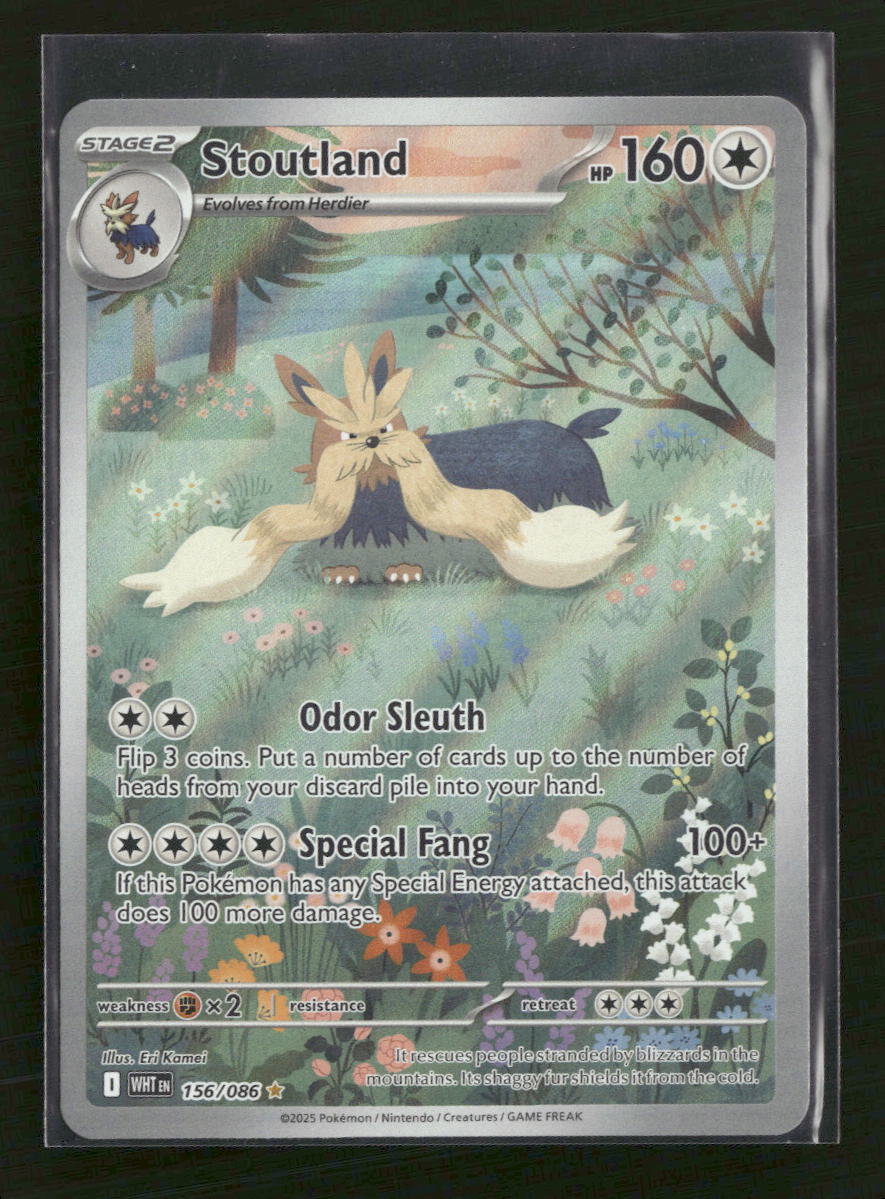 SV: White Flare Stoutland #156/086
