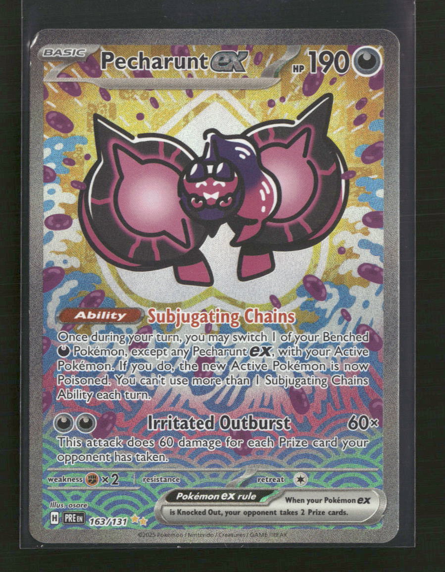 SV: Prismatic Evolutions Pecharunt ex #163/131