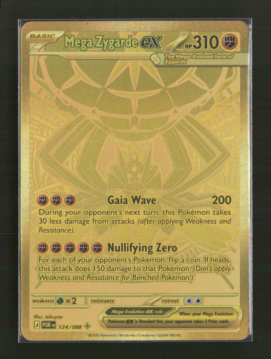 ME03: Perfect Order Mega Zygarde ex #124/088