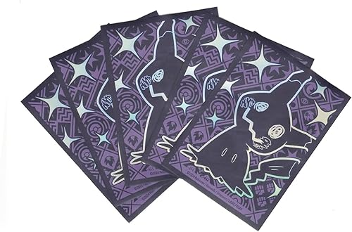Pokémon TCG Mimikyu Poké Ball Pattern Card Sleeves – 65ct – Official English Release