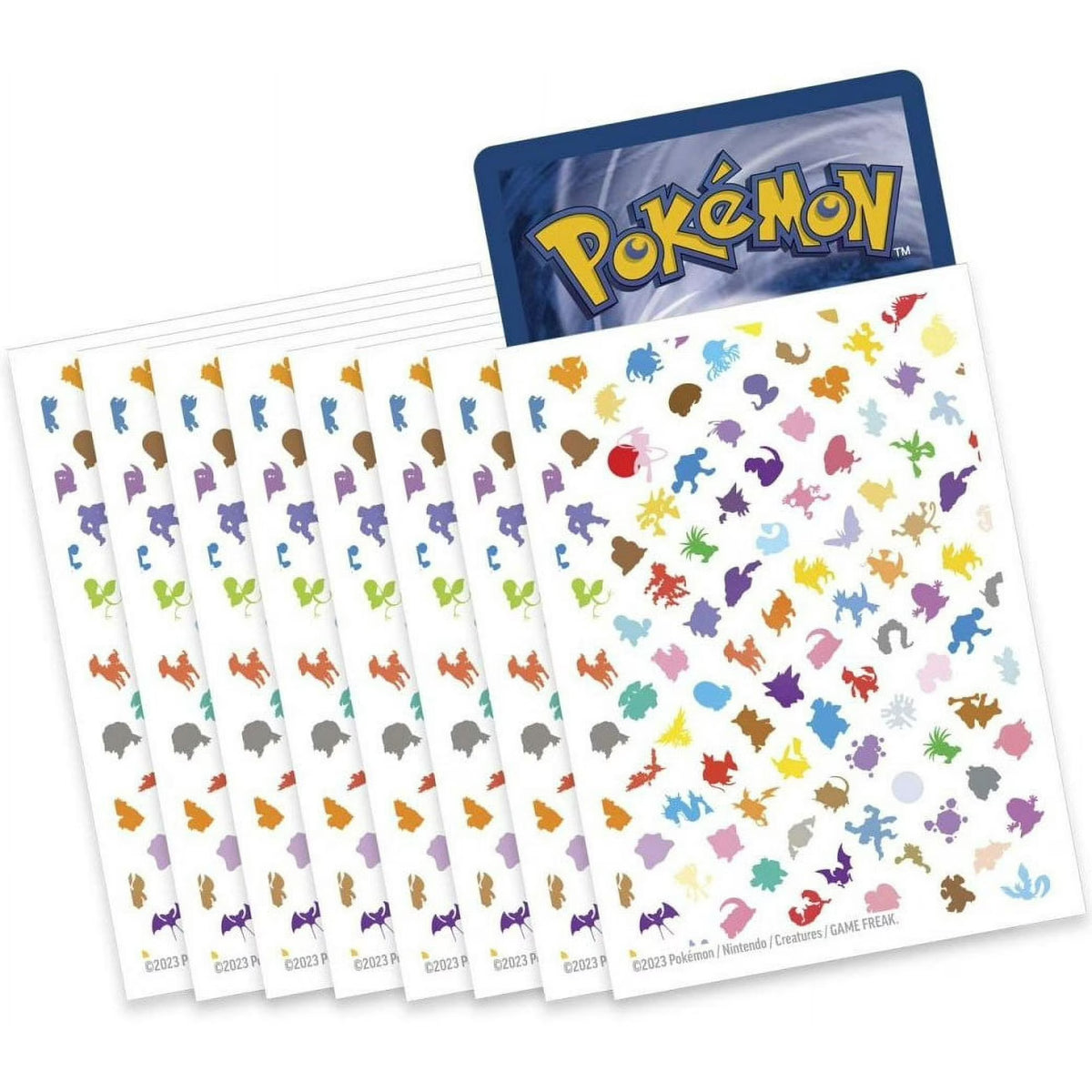 Pokémon Scarlet & Violet 151 ETB Card Sleeves – 65ct – Official TCG – Kanto Set