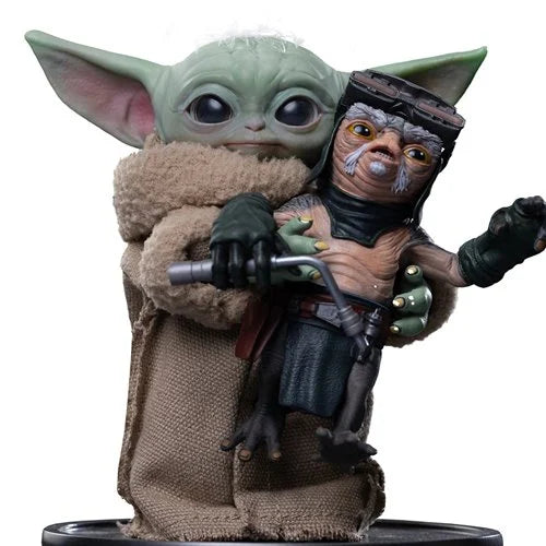 The Mandalorian and Grogu Movie Grogu No Squeezy Limited Edition 1:4 Scale Statue