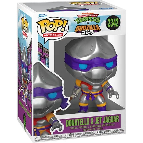Donatello x Jet Jaguar – TMNT x Godzilla Funko Pop! #2342