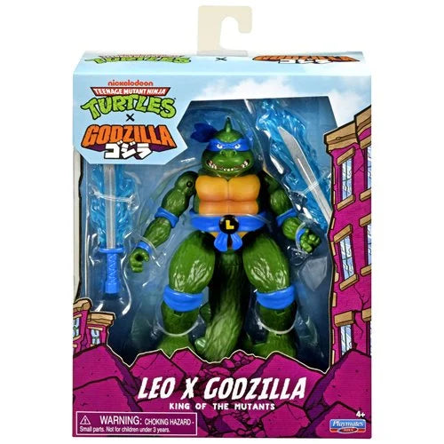 Leonardo x Godzilla — TMNT x Godzilla Wave 1 Action Figure