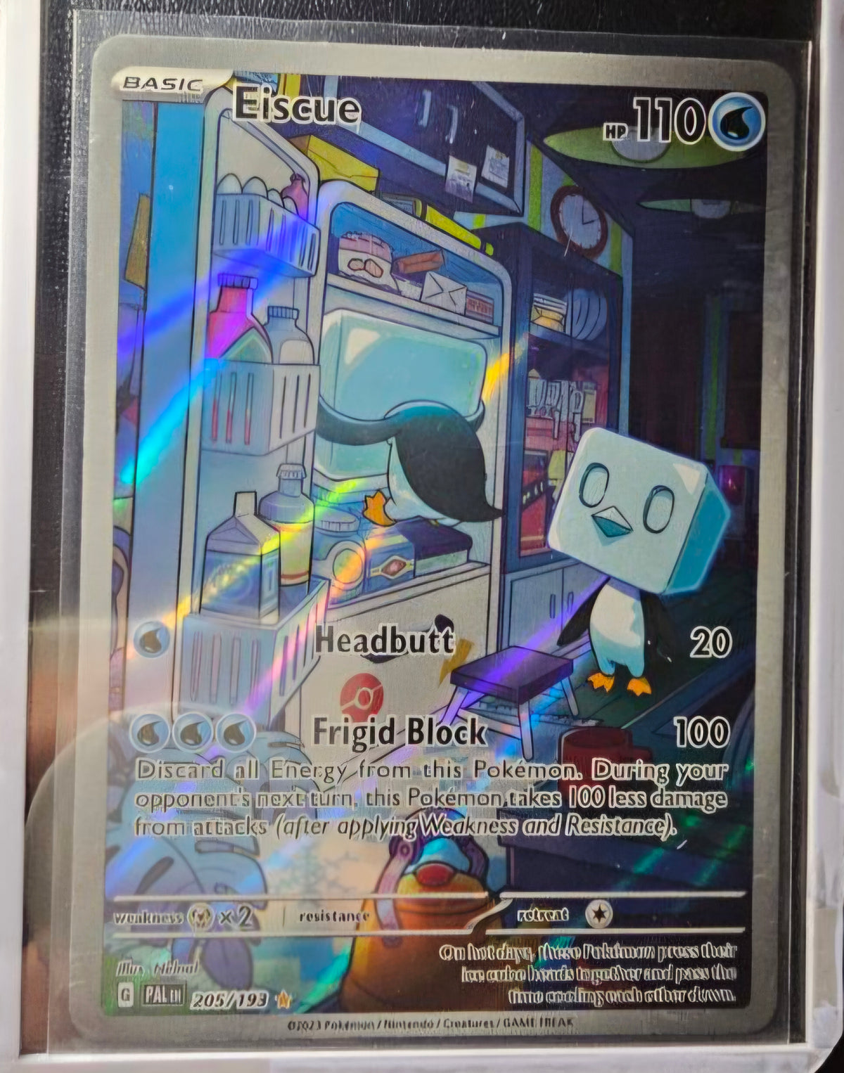 Eiscue - 205/193 - SV02: Paldea Evolved (PAL) *NM