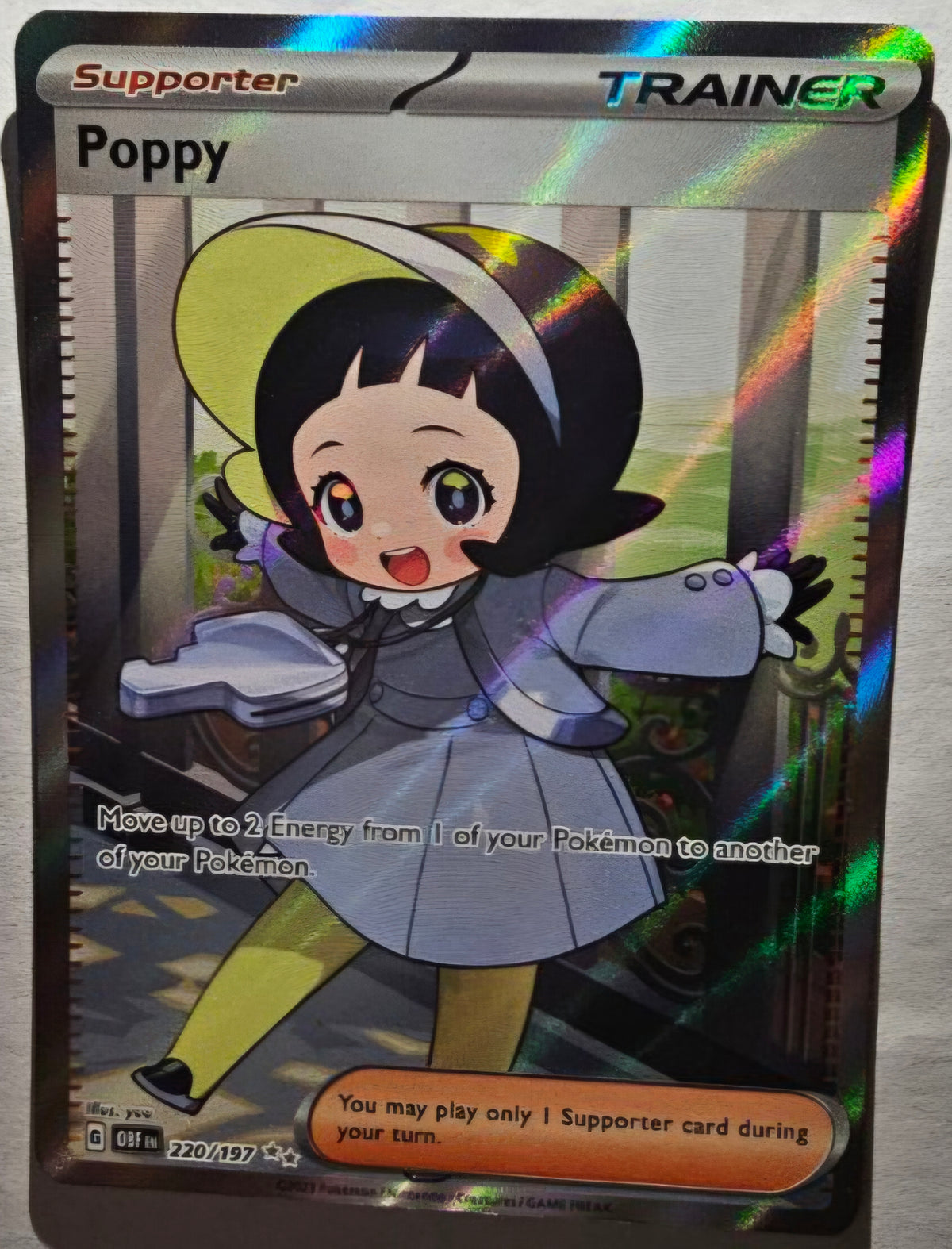Poppy - 220/197 - SV03: Obsidian Flames (OBF) *NM
