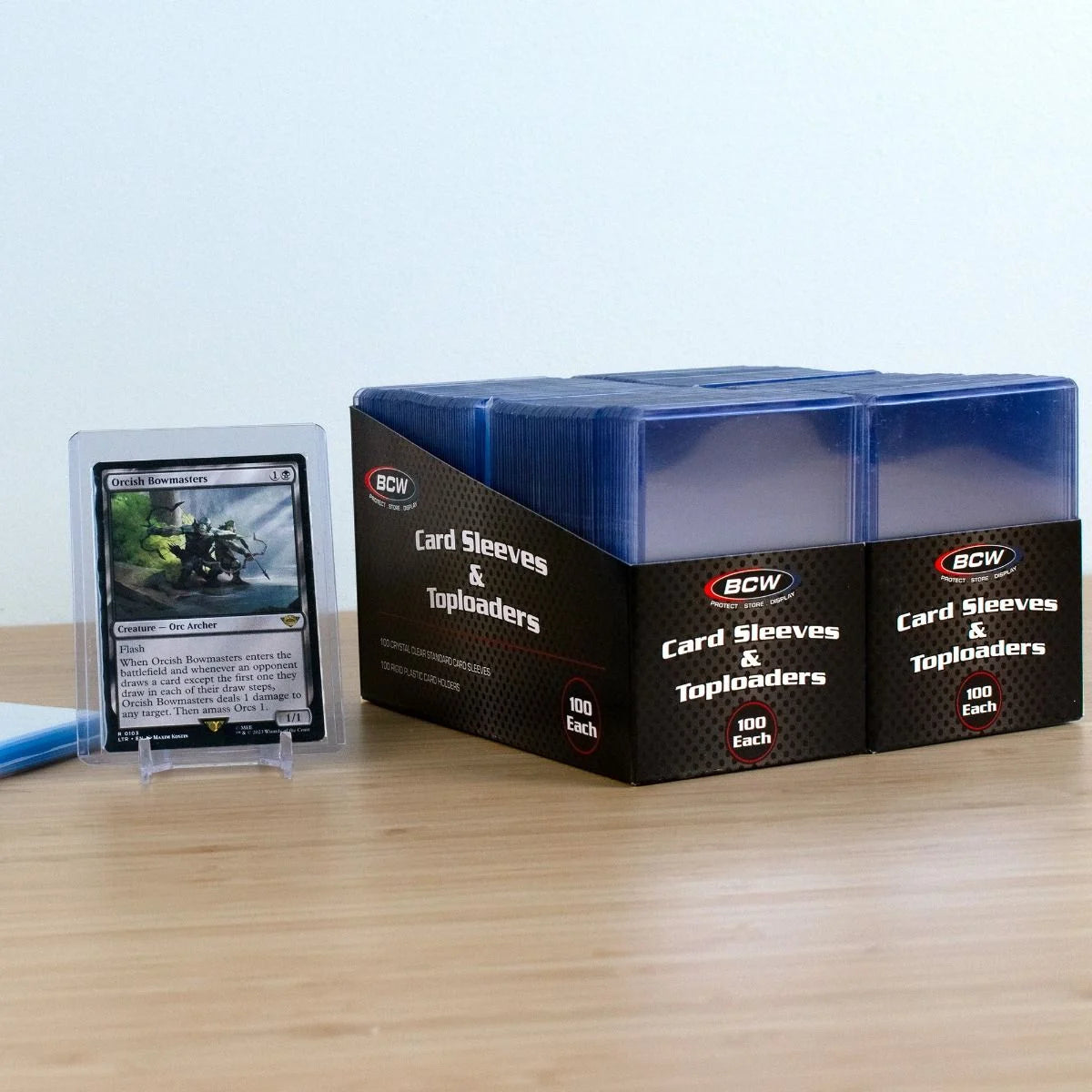 BCW 200‑Count Toploader & Sleeve Protection Pack