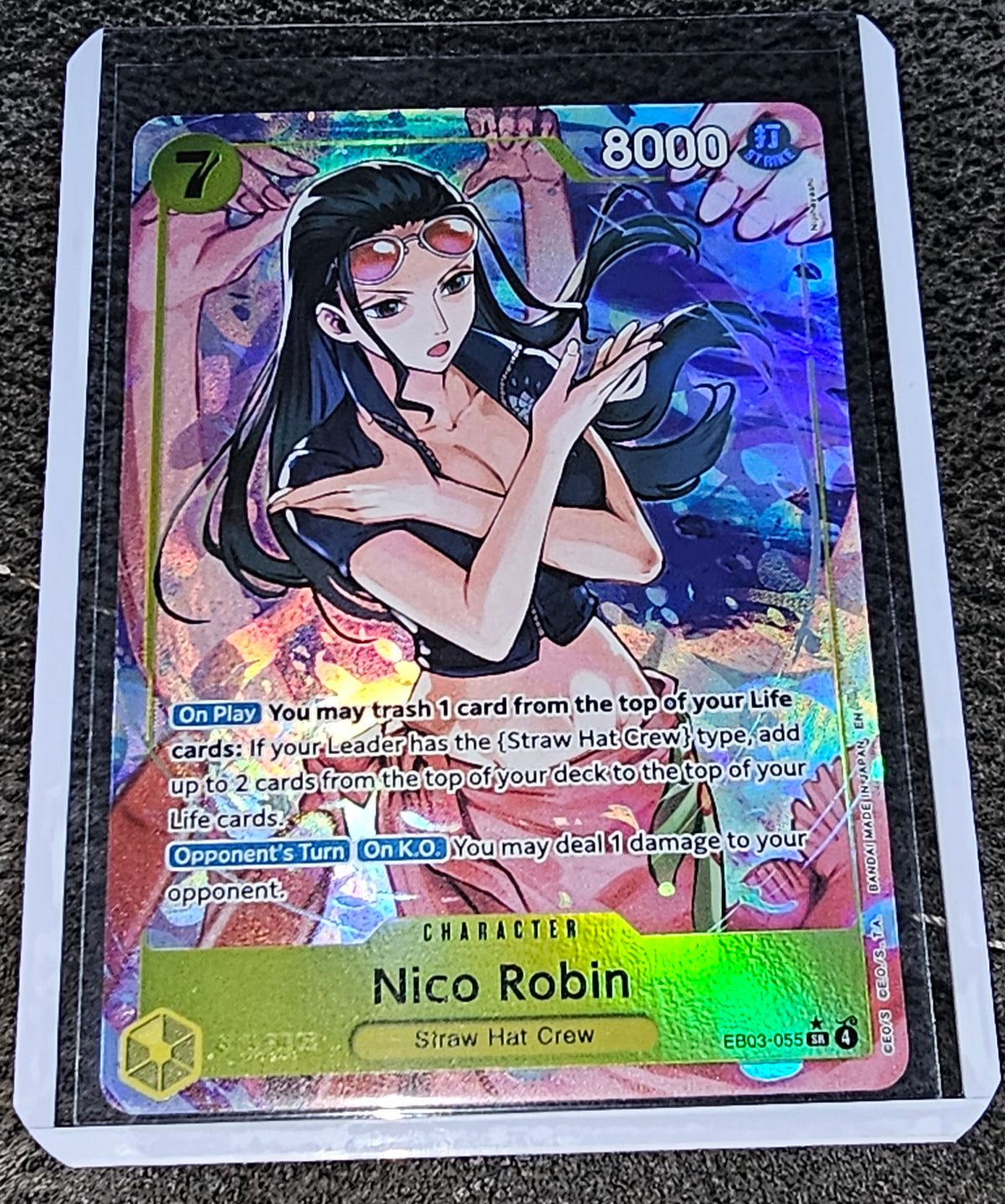 Nico Robin – SR (Straw Hat Crew) – One Piece TCG  *NM