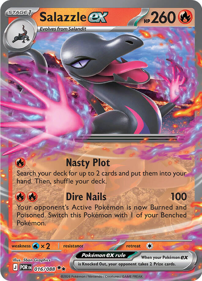 Salazzle ex - 016/088 - ME03: Perfect Order (POR) *NM