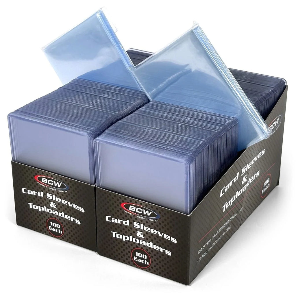 BCW 200‑Count Toploader & Sleeve Protection Pack