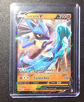 Lucario V – 078/189 – Sword & Shield Ultra Rare – NM