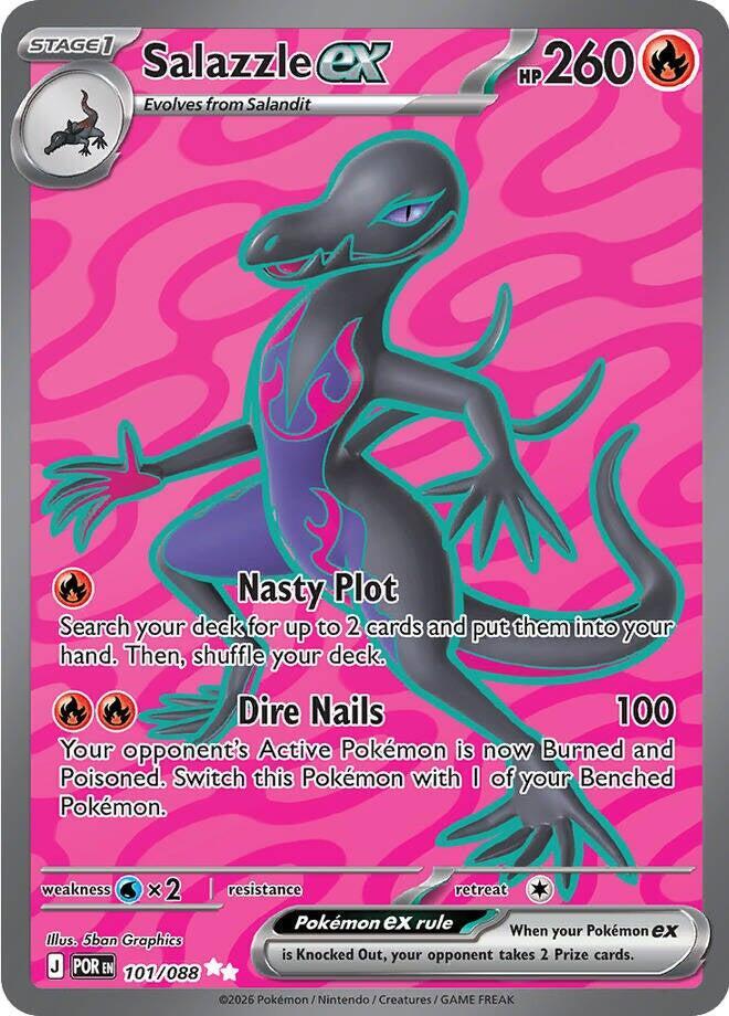 Salazzle ex - 101/088 - ME03: Perfect Order (POR) *NM